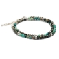 Preview: Wickelarmband mit Edelsteinen Preview: Wickelarmband mit Edelsteinen